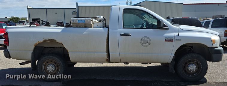 image for item LW9914 2008 Dodge Ram 2500HD pickup truck