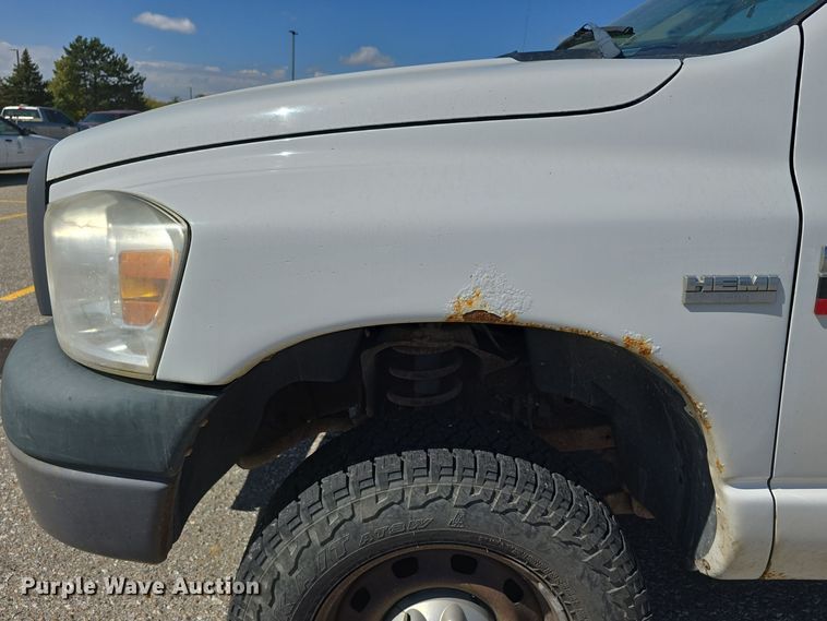 image for item LW9914 2008 Dodge Ram 2500HD pickup truck