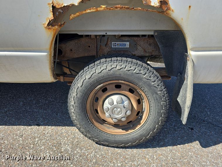 image for item LW9914 2008 Dodge Ram 2500HD pickup truck