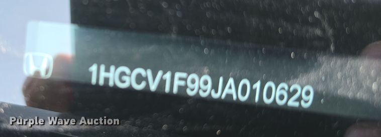 image for item LW9919 2018 Honda Accord Touring 