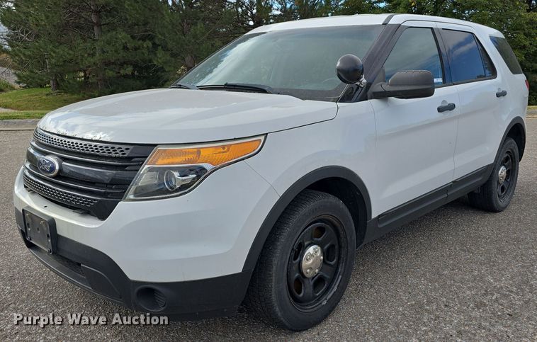 image for item LW9921 2014 Ford Explorer Police Interceptor SUV