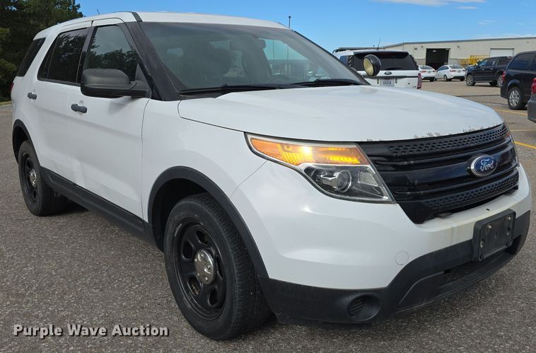 image for item LW9921 2014 Ford Explorer Police Interceptor SUV