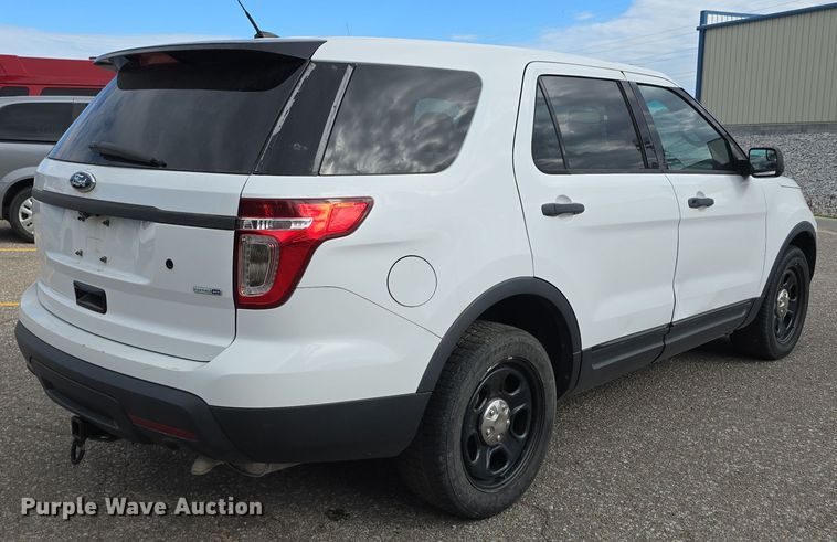 image for item LW9921 2014 Ford Explorer Police Interceptor SUV