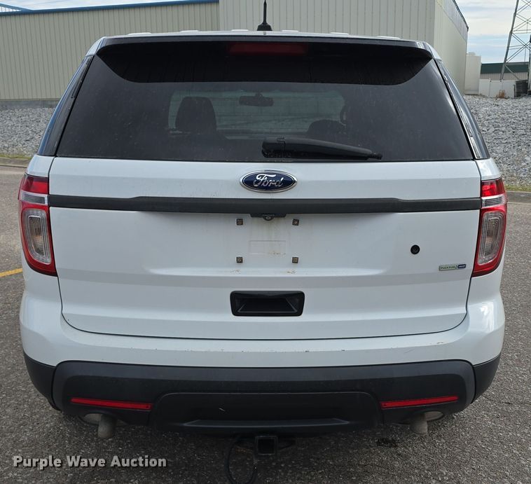 image for item LW9921 2014 Ford Explorer Police Interceptor SUV