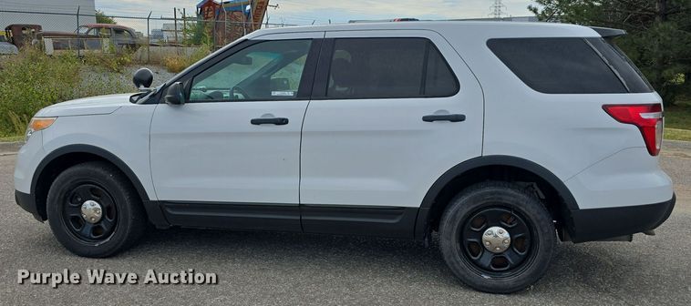 image for item LW9921 2014 Ford Explorer Police Interceptor SUV