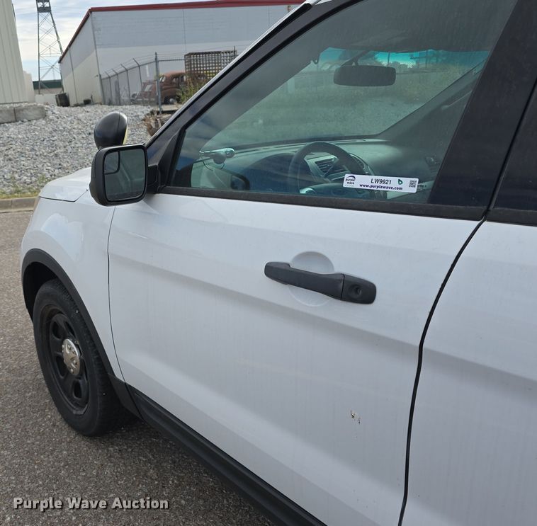 image for item LW9921 2014 Ford Explorer Police Interceptor SUV