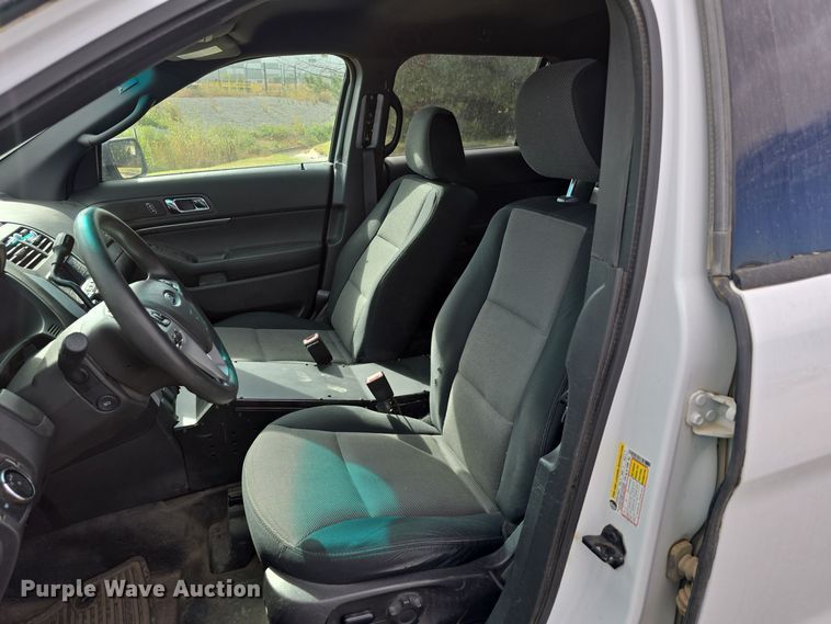 image for item LW9921 2014 Ford Explorer Police Interceptor SUV