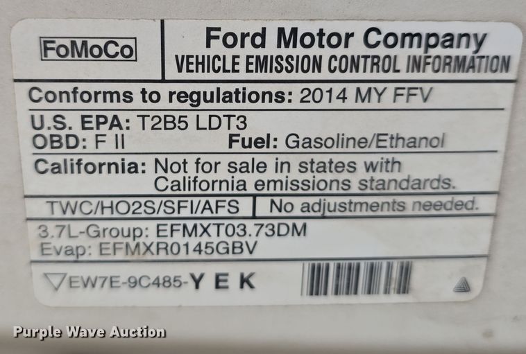 image for item LW9921 2014 Ford Explorer Police Interceptor SUV