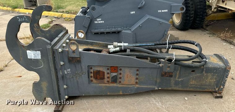 image for item MV9172 Indeco HP5500 excavator breaker