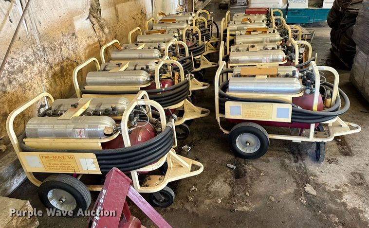 image for item MV9175 (11) Tri-Max 30 portable fire suppression systems 