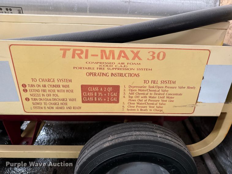 image for item MV9175 (11) Tri-Max 30 portable fire suppression systems 