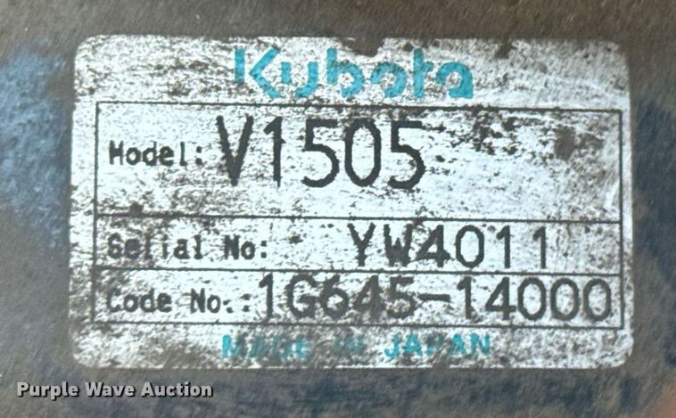 image for item MV9182 Tennant  7400 floor scrubber 