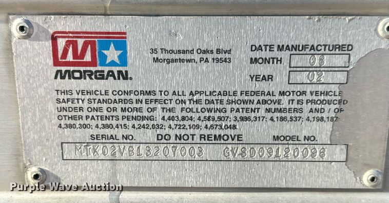 image for item MV9199 2003 Freightliner FC70 box truck