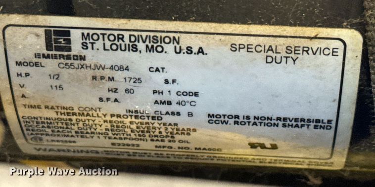 image for item MV9250 Viper VR 8000  AC recovery system