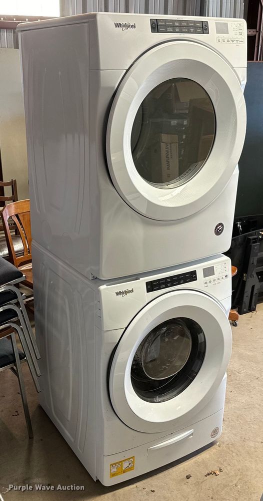 image for item MV9253 Whirlpool  washer and dryer 