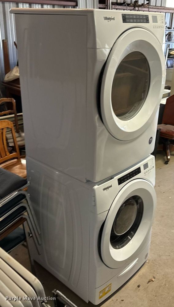 image for item MV9253 Whirlpool  washer and dryer 