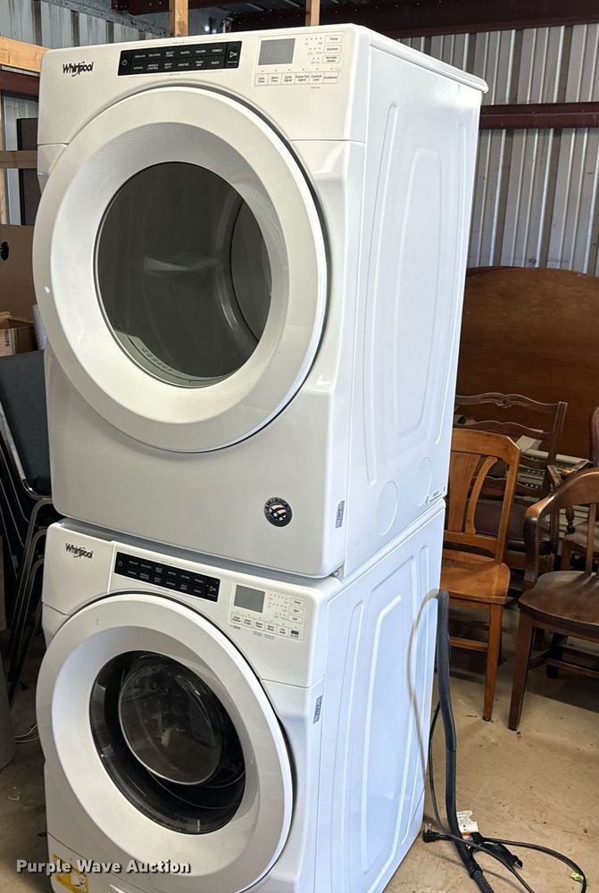 image for item MV9253 Whirlpool  washer and dryer 