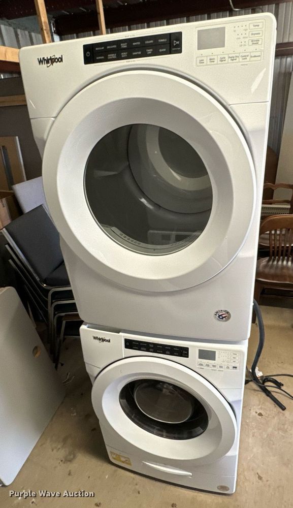 image for item MV9253 Whirlpool  washer and dryer 