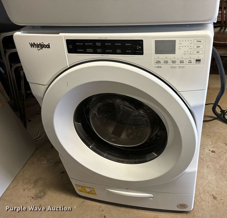 image for item MV9253 Whirlpool  washer and dryer 