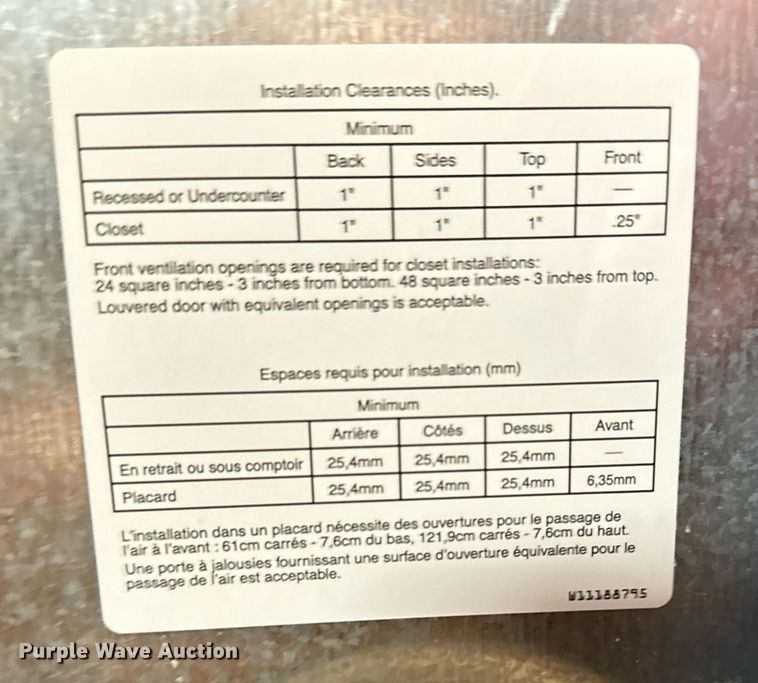 image for item MV9253 Whirlpool  washer and dryer 