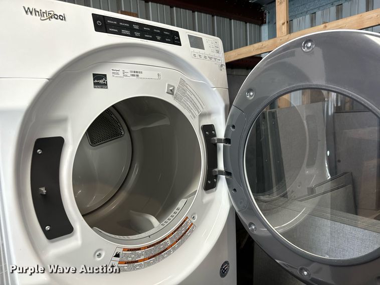 image for item MV9254 Whirlpool  washer and dryer