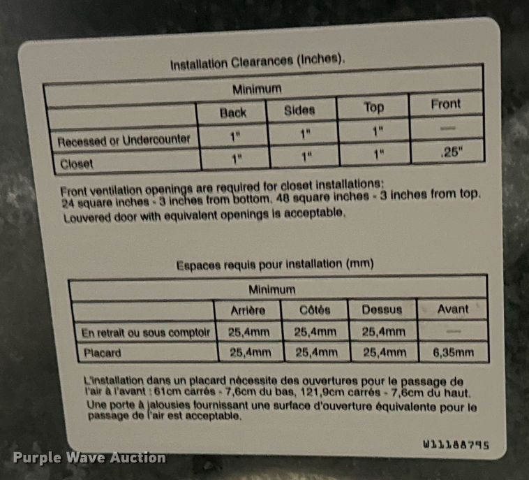 image for item MV9254 Whirlpool  washer and dryer