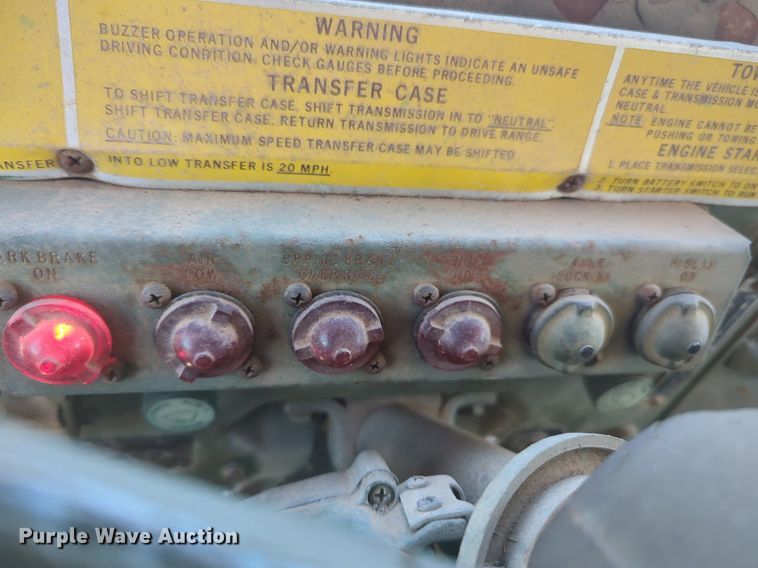 image for item NG9447 2004 AM General truck cab and chassis