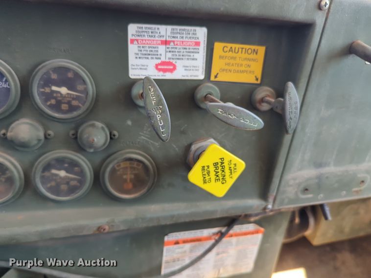 image for item NG9447 2004 AM General truck cab and chassis