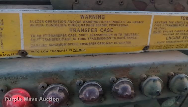 image for item NG9447 2004 AM General truck cab and chassis