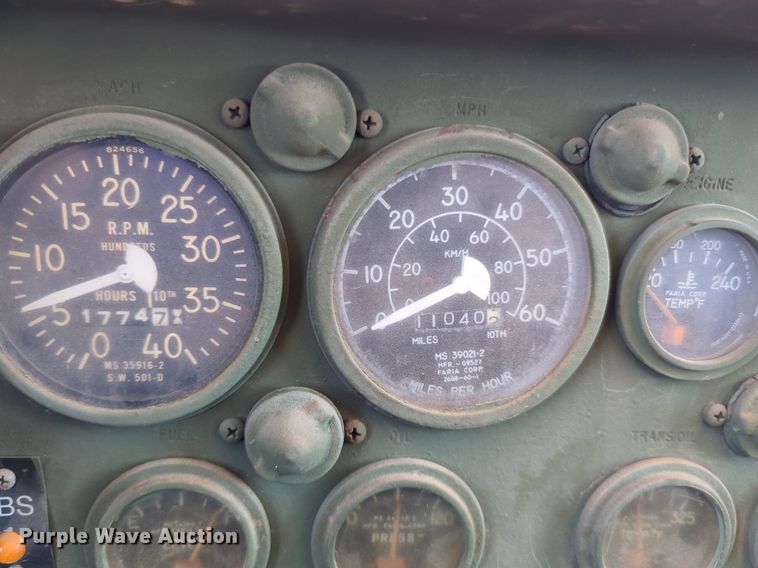 image for item NG9447 2004 AM General truck cab and chassis