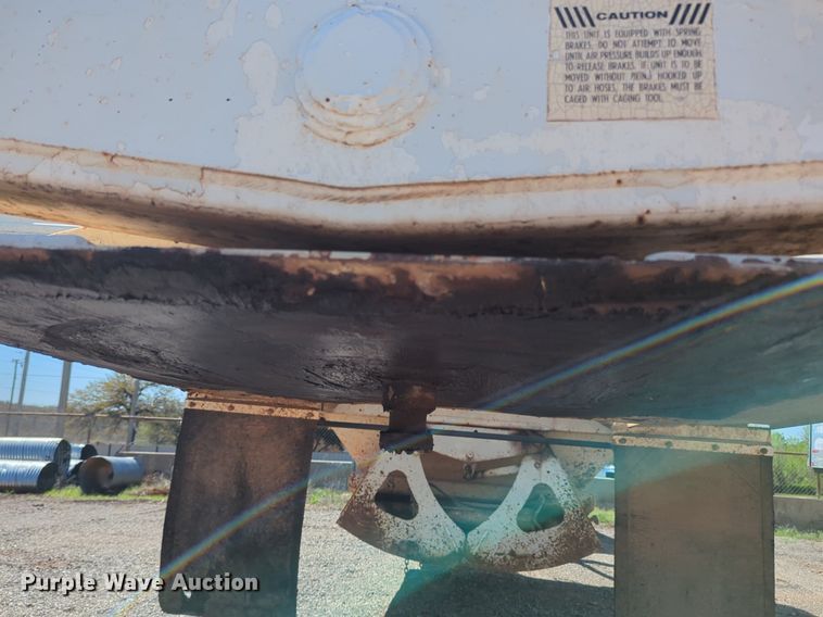 image for item NG9448 1996 Ranch Mfg Co bottom dump trailer