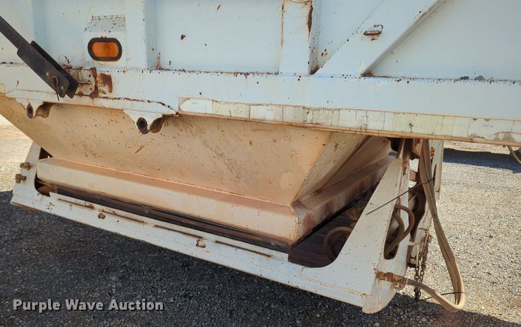 image for item NG9448 1996 Ranch Mfg Co bottom dump trailer