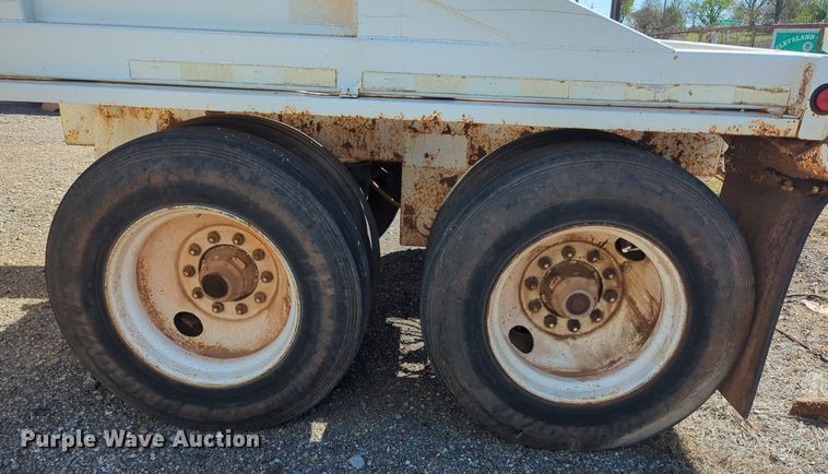 image for item NG9448 1996 Ranch Mfg Co bottom dump trailer