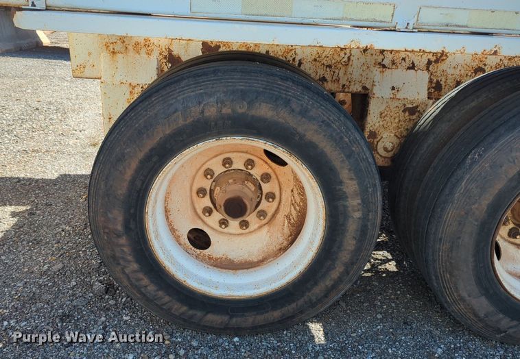 image for item NG9448 1996 Ranch Mfg Co bottom dump trailer