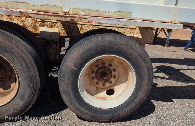 image for item NG9448 1996 Ranch Mfg Co bottom dump trailer