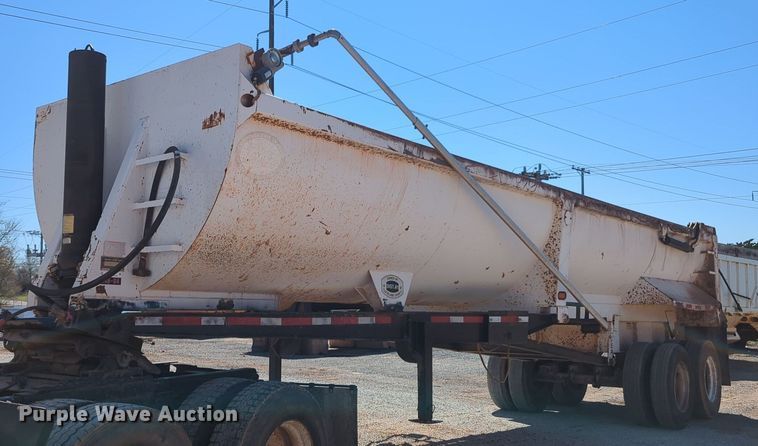 image for item NG9449 2002 CTS end dump trailer