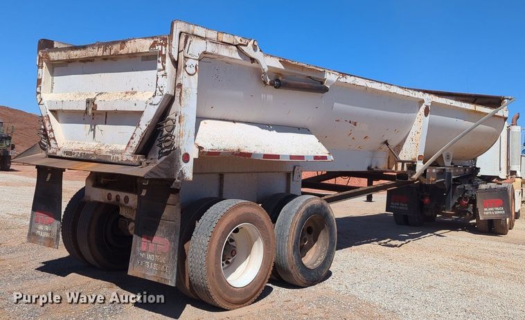 image for item NG9449 2002 CTS end dump trailer