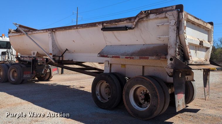 image for item NG9449 2002 CTS end dump trailer