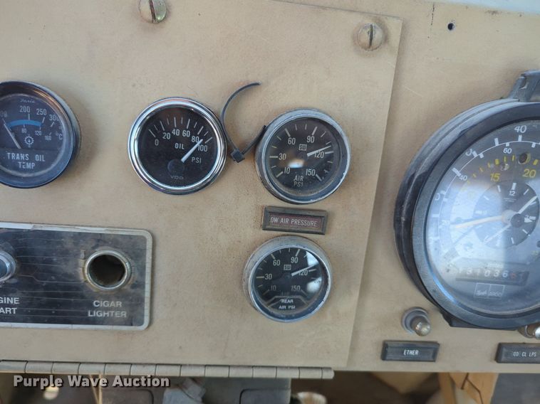 image for item NG9451 1984 AM General M-915-A1 truck cab and chassis