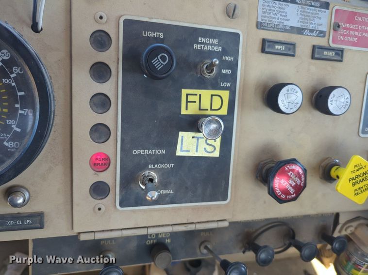 image for item NG9451 1984 AM General M-915-A1 truck cab and chassis