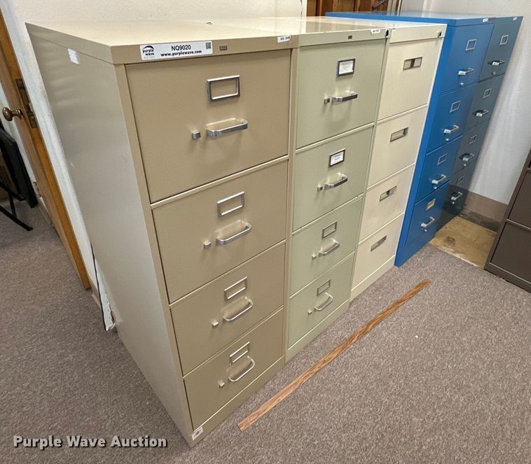 image for item NQ9020 (5) filing cabinets