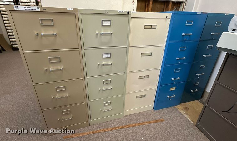 image for item NQ9020 (5) filing cabinets