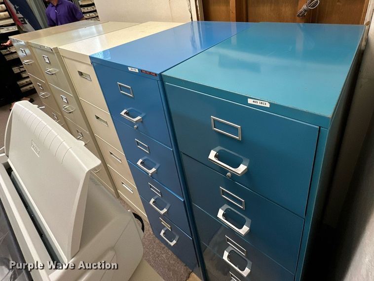 image for item NQ9020 (5) filing cabinets
