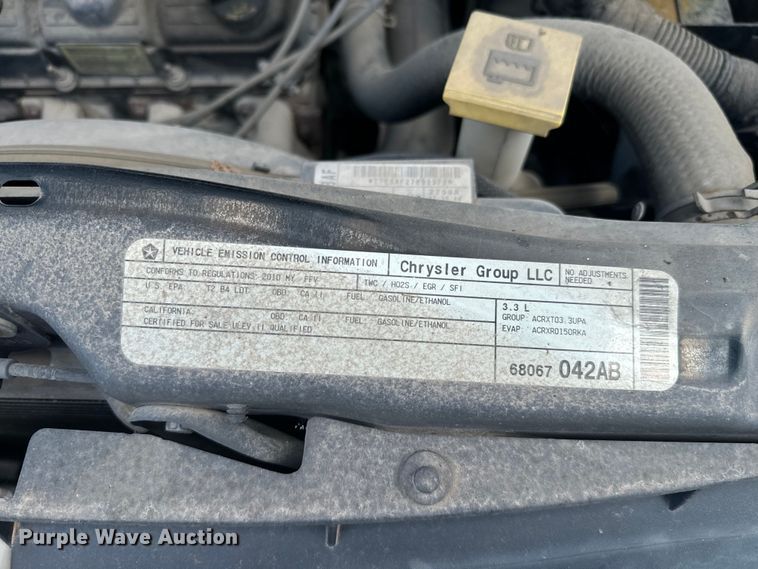 image for item NQ9772 2010 Dodge Grand Caravan  van