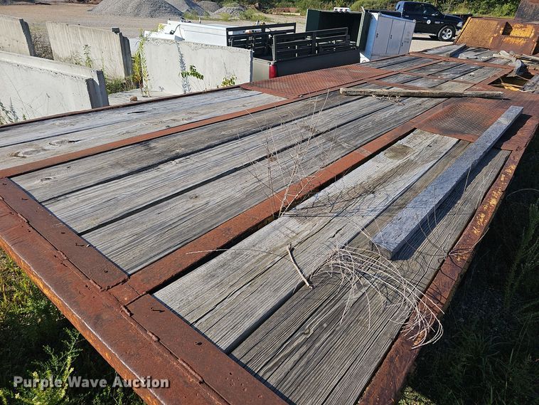 image for item NX9297 1978 Alabama Trailer  MTSH025AW drop tilt deck equipment trailer