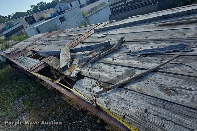 image for item NX9297 1978 Alabama Trailer  MTSH025AW drop tilt deck equipment trailer