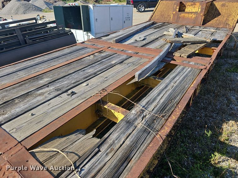 image for item NX9297 1978 Alabama Trailer  MTSH025AW drop tilt deck equipment trailer