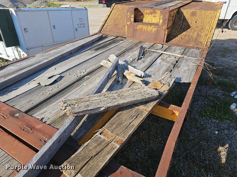 image for item NX9297 1978 Alabama Trailer  MTSH025AW drop tilt deck equipment trailer