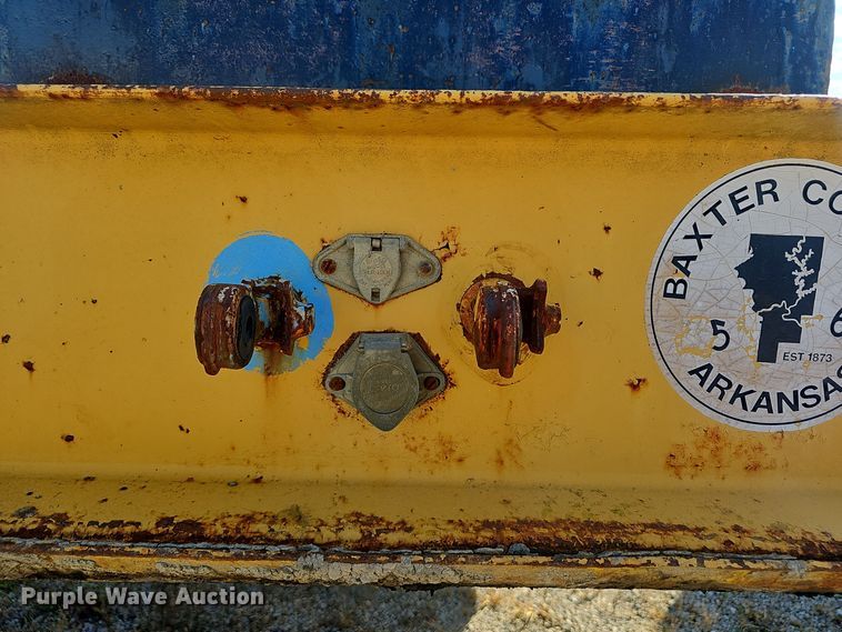 image for item NX9297 1978 Alabama Trailer  MTSH025AW drop tilt deck equipment trailer