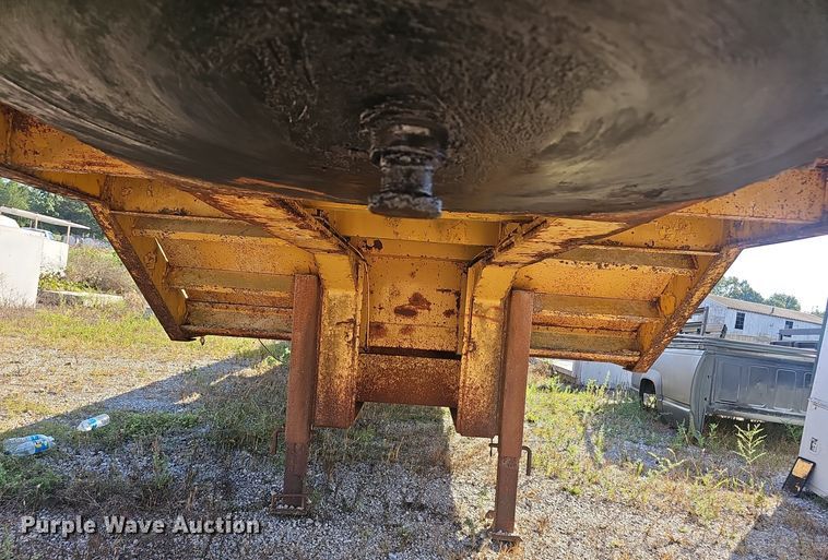 image for item NX9297 1978 Alabama Trailer  MTSH025AW drop tilt deck equipment trailer